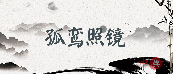 孤鸞照鏡