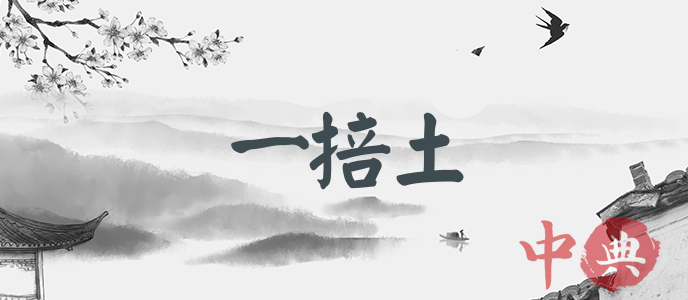 一掊土