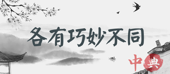 各有巧妙不同