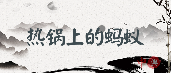 熱鍋上的螞蟻