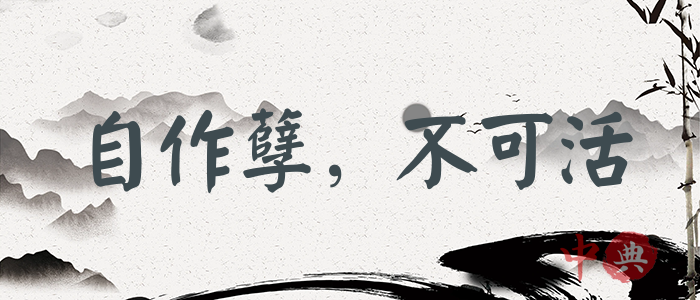 自作孽，不可活