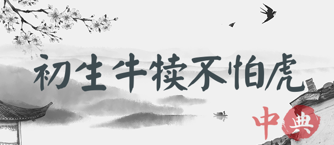初生牛犢不怕虎