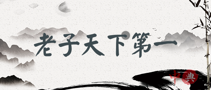 老子天下第一