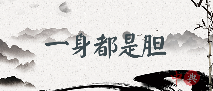 一身都是膽