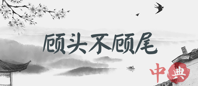 顧頭不顧尾