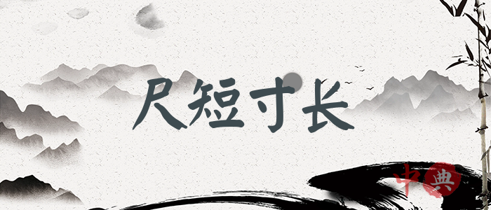 尺短寸長