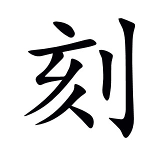 刻