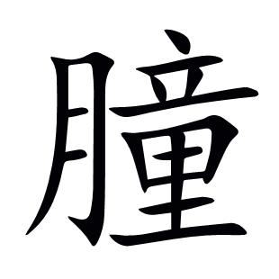 朣