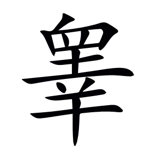 睪