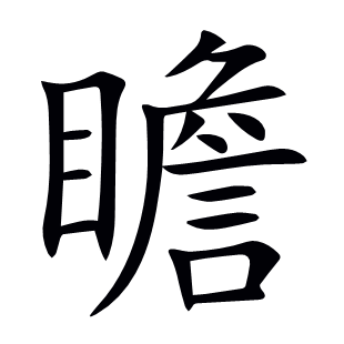 瞻