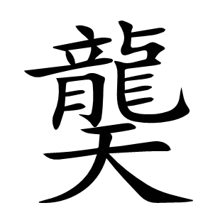 龑