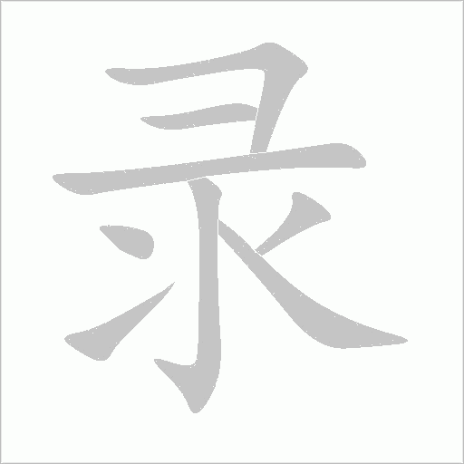 錄
