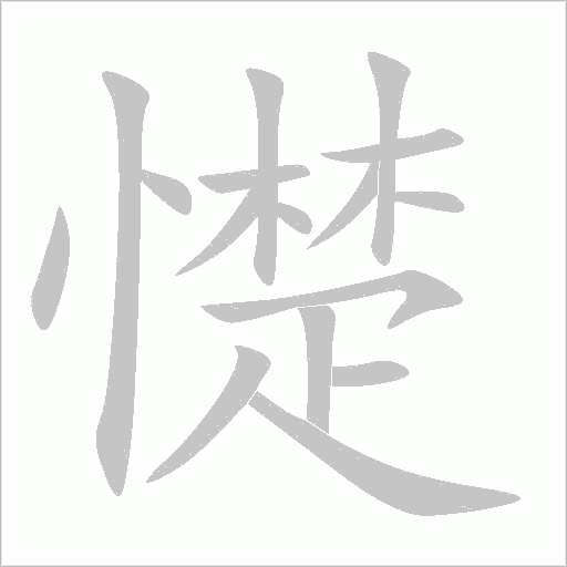 憷
