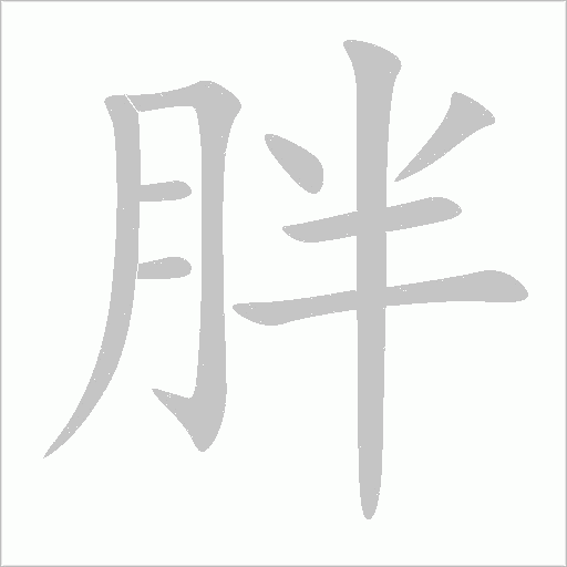 胖