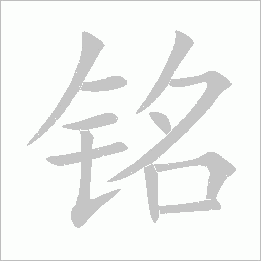 銘